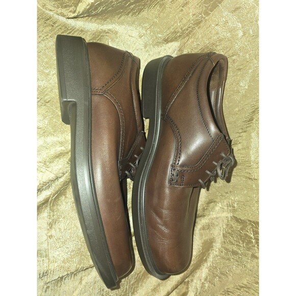 SAS Ambassador Men’s Brown Leather Comfort Oxford Shoes Size 12.5 W Made in USA - Picture 4 of 8